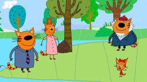 Три кота! Новые серии - Дедушка - игра. Мультики для детей. Яркие детские мультики смотреть!
