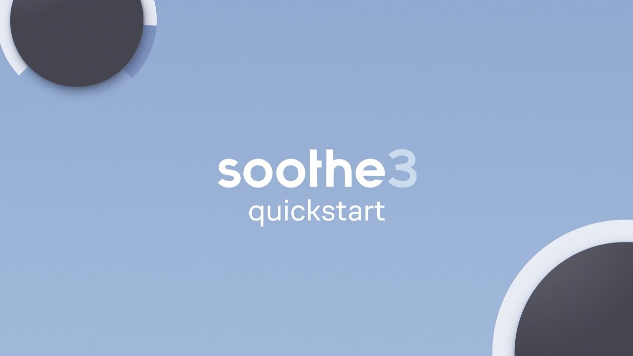 Oeksound Soothe3: Quickstart