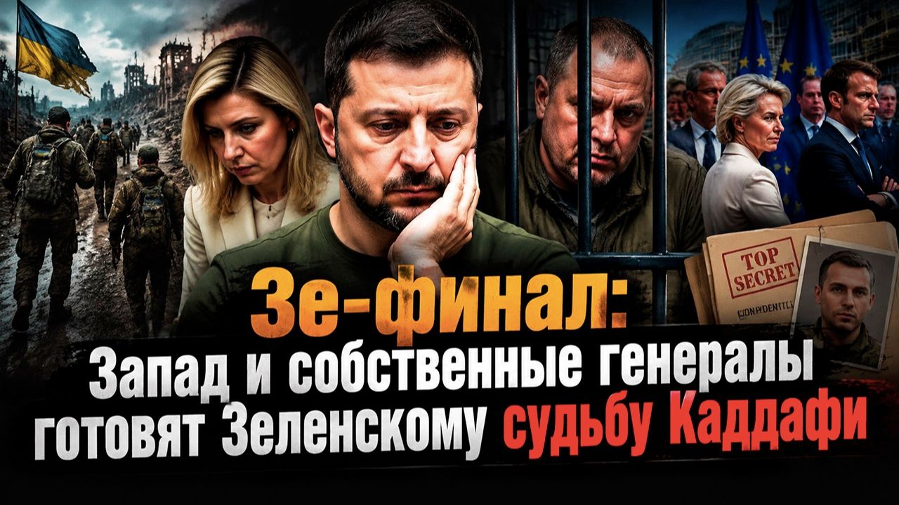 Побег на два миллиона: Зеленский теряет армию, жену и последние деньги
