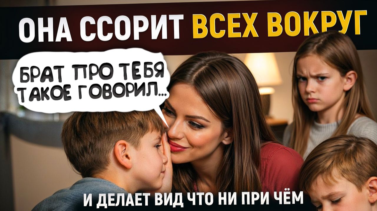 Нарцисска рассорит всех вокруг с ангельским лицом