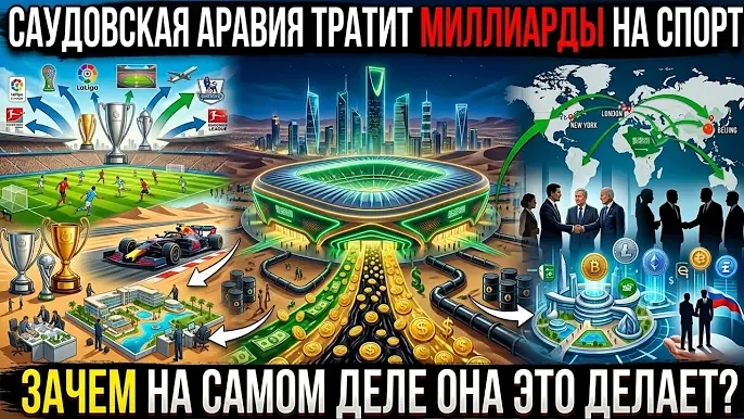 Почему Саудовская Аравия тратит миллиарды на спорт — и что она пытается купить на самом деле