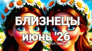 ♊️ БЛИЗНЕЦЫ.  ИЮНЬ 2026 год 🔮