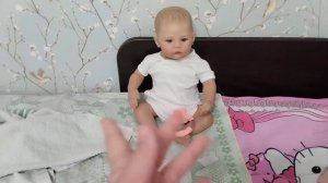 Влог с реборном Миленой🌷/Купаемся💕/Показала лицо😘
