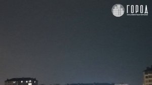 Необычная гроза в Краснодаре