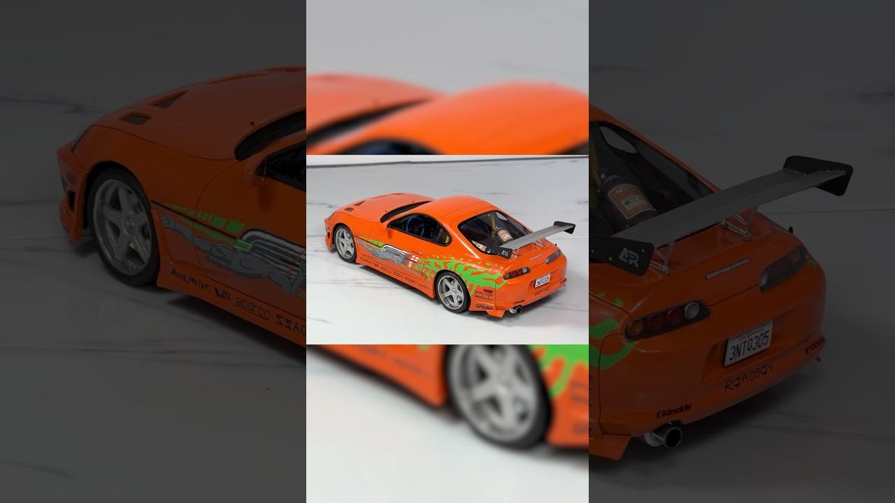 Я создал тот самый Toyota Supra из Форсажа