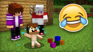 Я ПРЕВРАТИЛСЯ В РЕБЁНКА И ЗАТРОЛЛИЛ СВОИХ ДРУЗЕЙ В МАЙНКРАФТ | Компот Minecraft правда