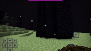 Minecraft событие #54  в мире края с его обитателем