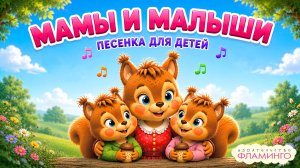 Песенки для малышей / МАМЫ И МАЛЫШИ / Музыкальный мультфильм
