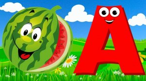 Буква А/Учим буквы/Учим слова/Учимся читать/Развивающие мультики для детей