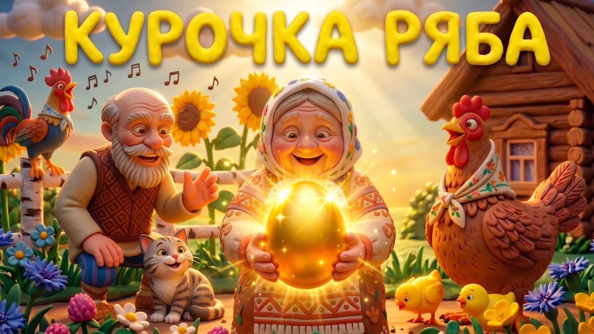 СКАЗКА КУРОЧКА РЯБА | СКАЗКИ НА НОЧЬ | МУЛЬТОПИЯ ! ПЛАСТИЛИНОВАЯ АНИМАЦИЯ