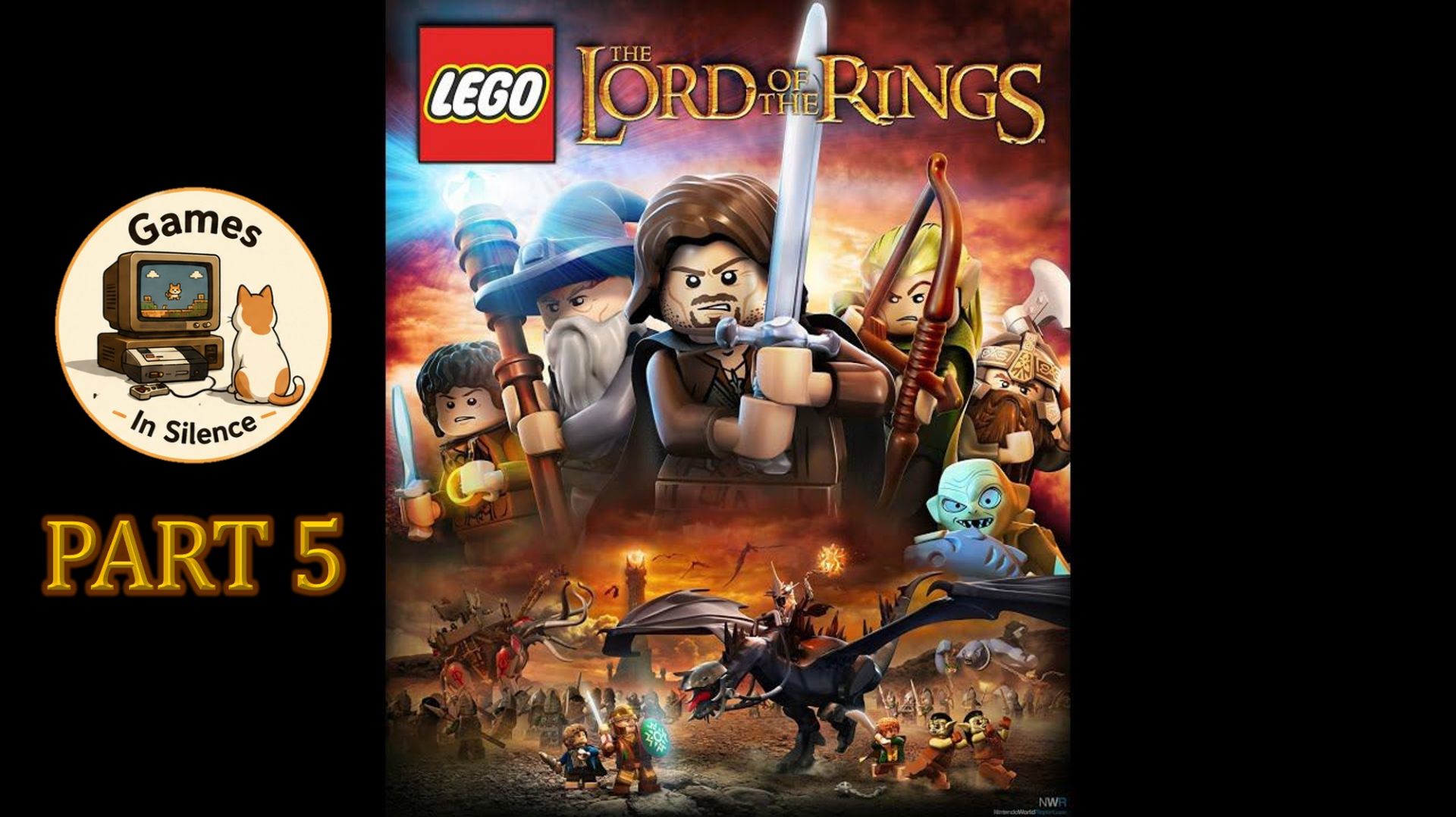 LEGO. Lord of the Rings. 100% Прохождение 5.
