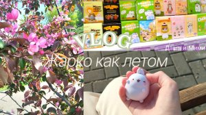 МАЙСКИЙ ВЛОГ! 🌱 Распаковка свит бокса. Жарко как летом!