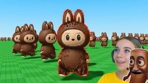 КЛОНИРОВАЛА ЛАБУБУ И СЛОМАЛА ИГРУ в ROBLOX!