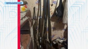 Рабочее место с сюрпризом: гидрологический пост в Чернышевском оказался складом оружия