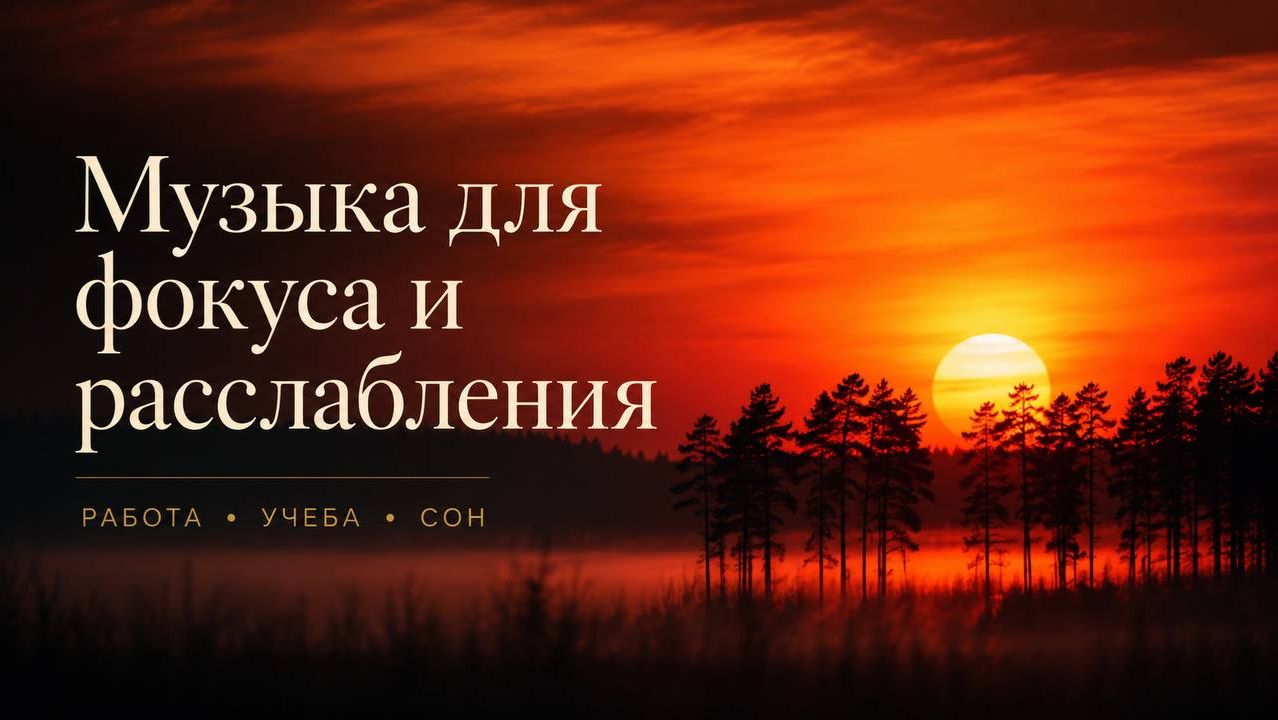 ✧ Красивая расслабляющая фоновая музыка для учебы, работы, чтения, йоги и медитаций