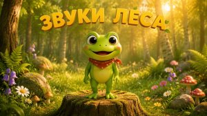 Детская песня | Мультик для детей | Квакваландия - Звуки леса✨