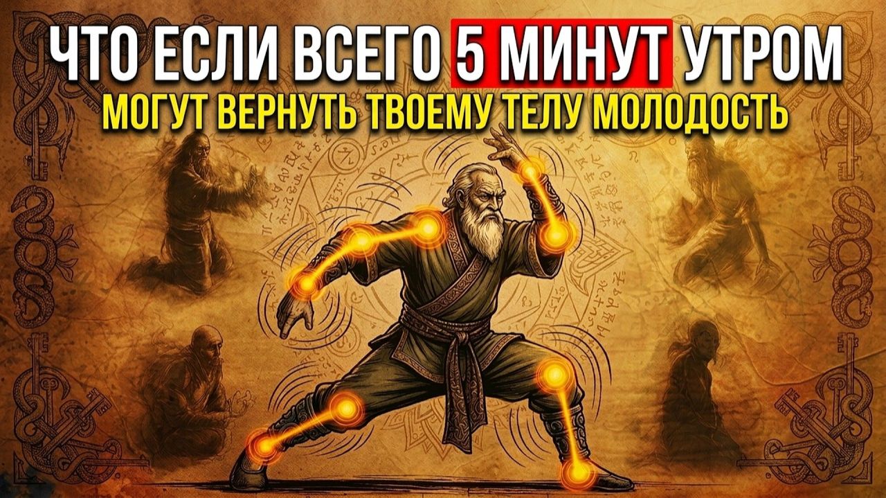 01. Древний ритуал монахов, который вернёт молодость суставам | За Гранью Кода