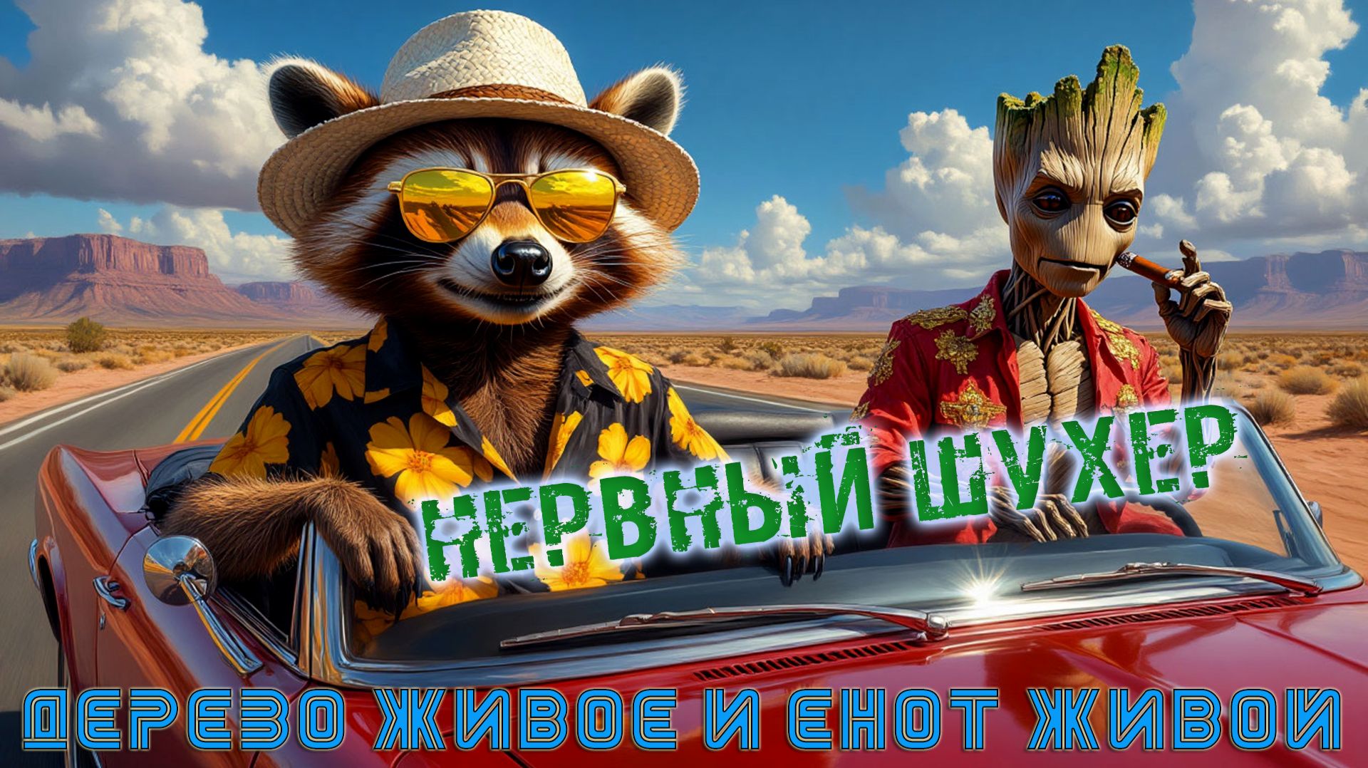 Нервный Шухер "Дерево живое (и енот живой)" 2026