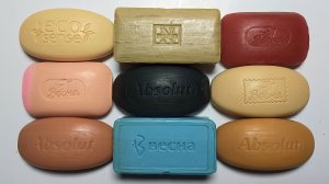 ASMR. Cutting soap. Резка мыла