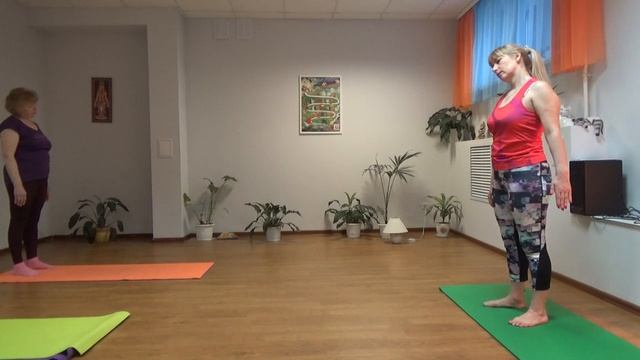 Йога для пожилых.  № 6