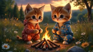 мультики для детей.Веселые мультики про котенка.