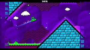 Прохождение уровня Geometrical Dominator на 3 монетки Geometry Dash