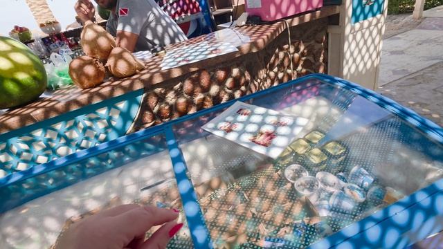 Территория отеля, изменения и погода в мае в Хургаде