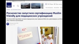 Образ поражения России Часть 16 Бриллиант вводит тотальное Muslim friendly