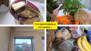что купила 🛒/ что приготовила 🍲