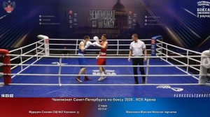 2 63.5 кг Мурадян Славик СШ №2 Калинин. р. Максимов Максим Невская перчатка