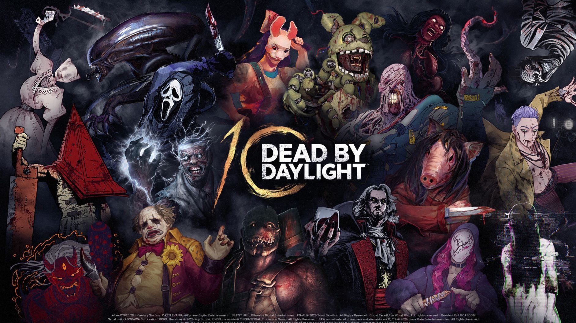 Dead By Daylight 10 Years