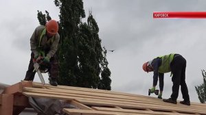 ТК «Родной». Специалисты из Иркутской области выполняют ремонт кровель жилых многоквартирных домов