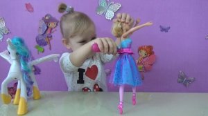 Барби Балерина умеет танцевать распаковка Barbie Ballerina can dance
