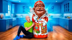 Я СДЕЛАЛ ГИГАНТСКОГО ШОКОЛАДНОГО САНТА КЛАУСА !!!