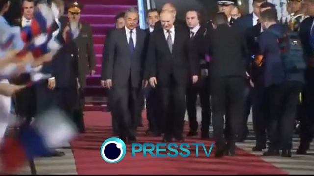 Chinese Foreign Minister Wang Yi Officially Welcomed Russia’s President In Beijing, May 19, 2026