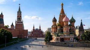 Красная Площадь в Москве.Летний вид