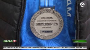 В Ингушетии встретили призера первенства Европы Умара Богатырева
