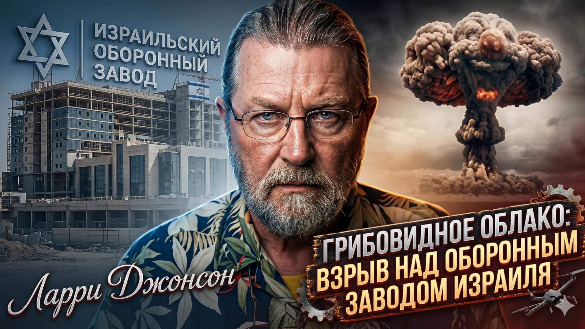 ☢️ Ларри Джонсон | Третья мировая близко? Гигантское облако над оборонной компанией Израиля