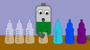 Rainbow Baby Bottles 🌈 Drink Mukbang   Asmr Mukbang Animation   NCR Animation