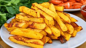 Полезная картошка ФРИ без жарки и МАСЛА! Быстро, просто и очень ВКУСНО!