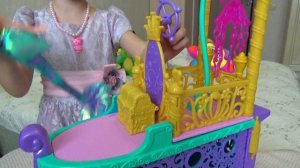Видео для девочек про Классный КОРАБЛЬ русалочки Ариель !