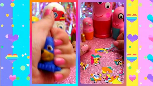 ASMR Матрешки «Щенячий патруль»: увлекательный обзор распаковки ❤️