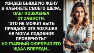 Увидев бывшую жену в кабинете своего шефа, Олег позеленел от зависти. Но главный сюрприз его ждал!