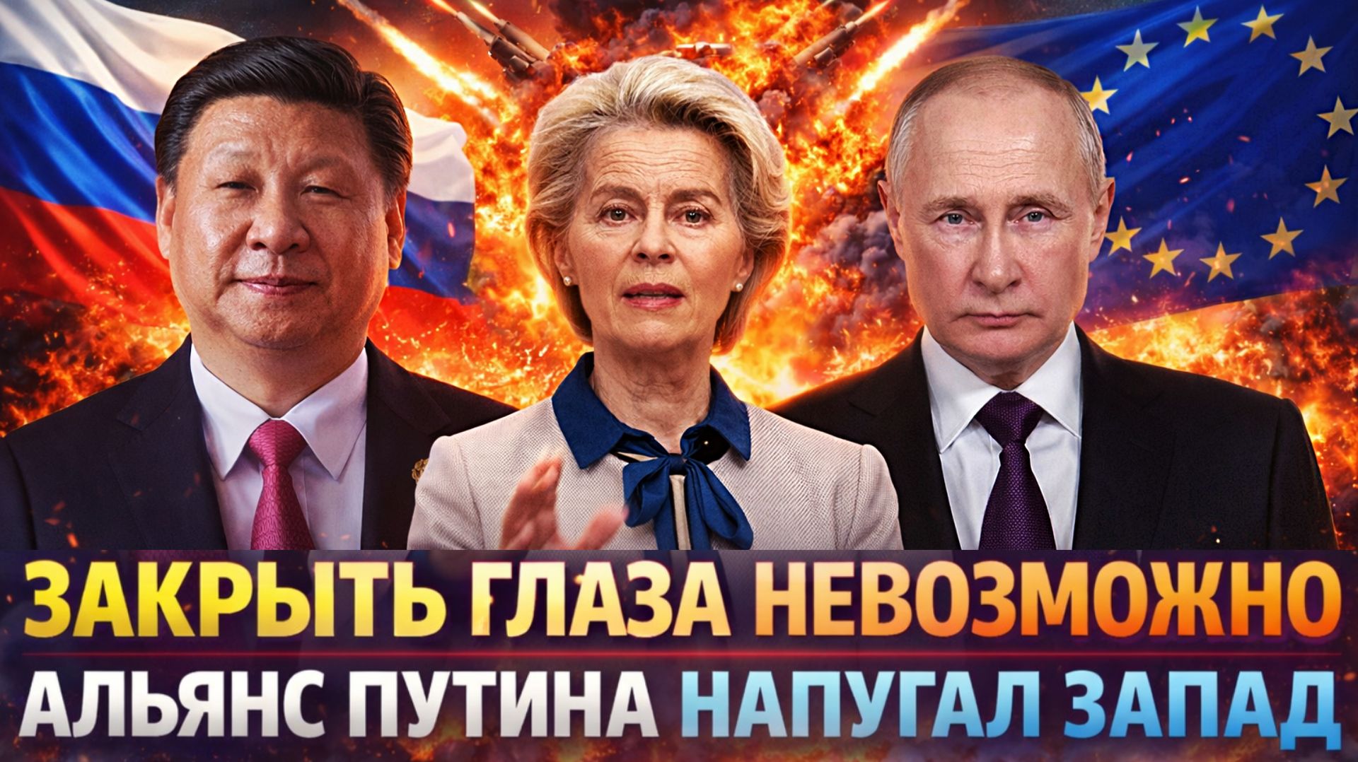 Закрыть глаза на это невозможно// Альянс Путина напугал Запад! Россия сильна как никогда!