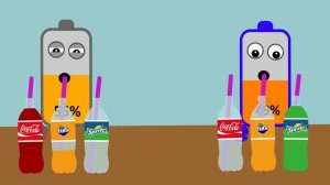Who Will Win   Asmr Drinking Sounds   Coca Cola Fanta Sprite Drinking   NCR Animation