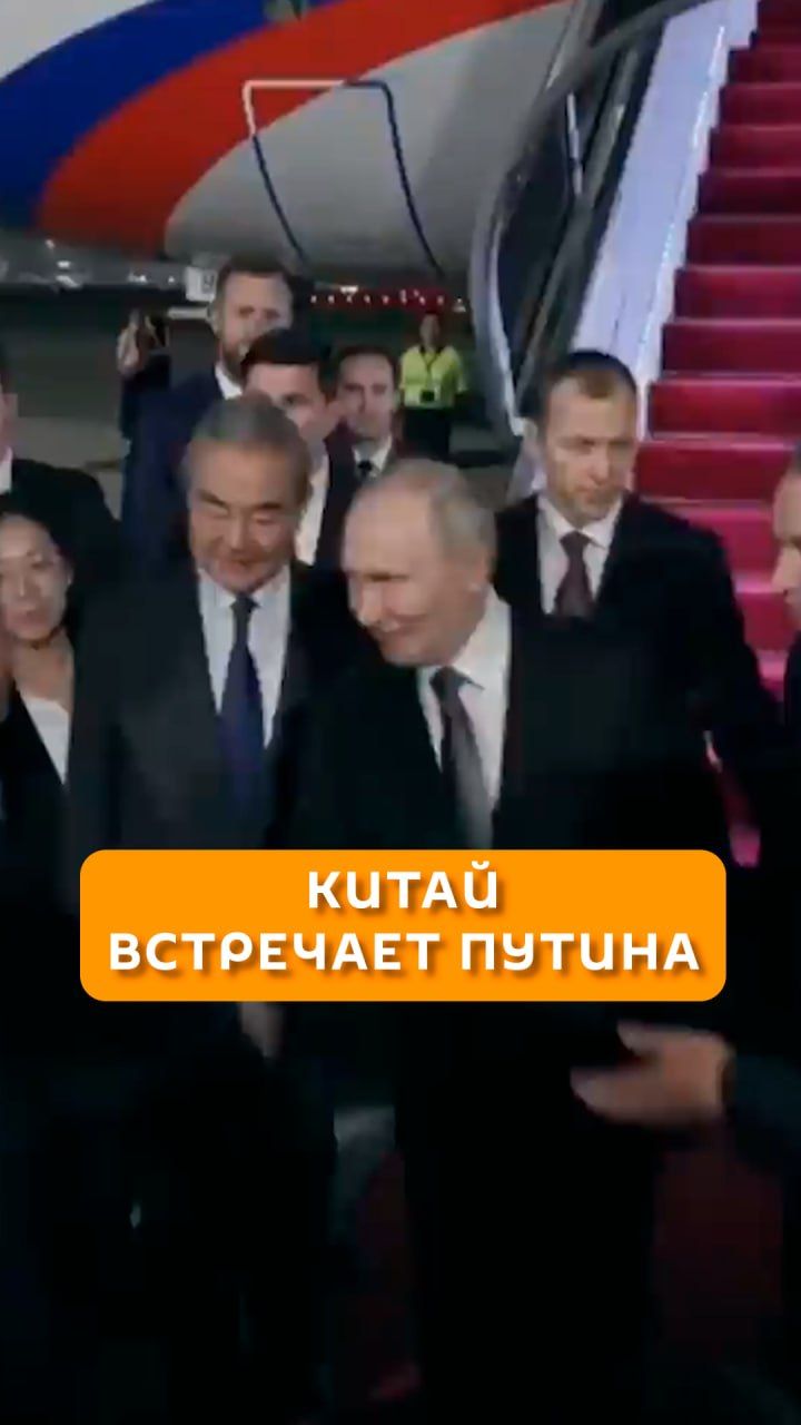 Китай встречает Путина
