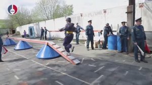 В Новоуральске прошли традиционные соревнования «Юный пожарный»