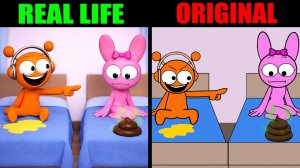 Лучшие тиктоки из Sprunki Pinki x OREN что пошло не так В РЕАЛЬНОЙ ЖИЗНИ против ОРИГИНАЛА