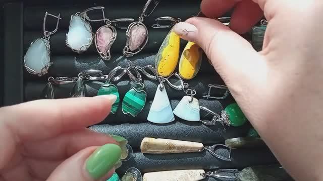 Каменная лавка( кольца распродажа, наборы в нейзильбере, серьги 2 часть)