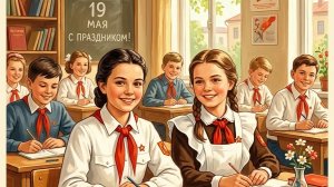С днём пионерии. Самая лучшая музыкальная открытка.